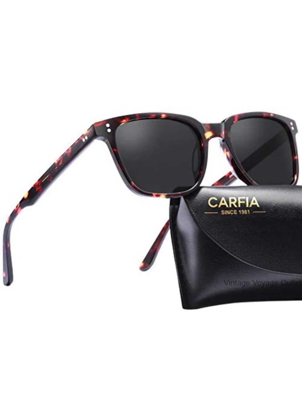 Handcrafted Acetate Polarized Sunglasses UV400 HD Anti-Glare for Women